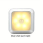 LED Night Light Smart Motion Sensor Night Light 3A Battery-powered Bedside Lamp Closet Bedroom Hallway Staircase Lighting