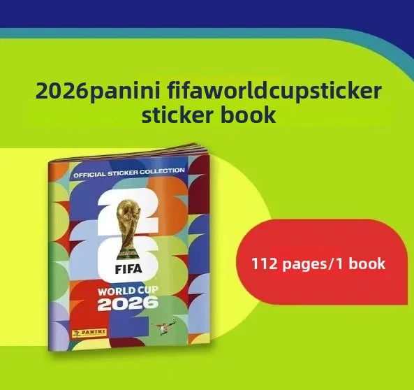 2026 FIFA World Cup Panini Original Stickers International Version Rare Collection Football Fan Souvenir Present