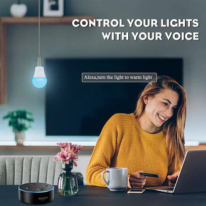 Cozylife Wifi Smart Light Bulb LED CW Lamp 110V 220V Smart Light Bulbs LedLamps For Google Alexa Alice Voice Control Cold War