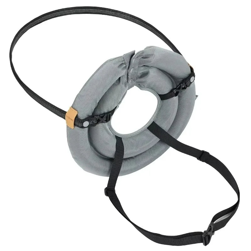 Blind Dog Collar Pet Safety Harness Adjustable Reflective Guiding Device Collar Anti Collision for Blind Dog and Cats Protection