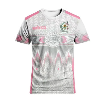 Mexico Graphic Tee for Men Women 2026 3D Printed T Shirt Short Sleeve Loose Fit Casual Streetwear Sports Unisex Top