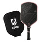 JUCIAO T-Titanium Pickleball Paddle Carbon Fiber Pickleballs For Spin And Control Foam  Injected Edges Thermoformed Pickleball