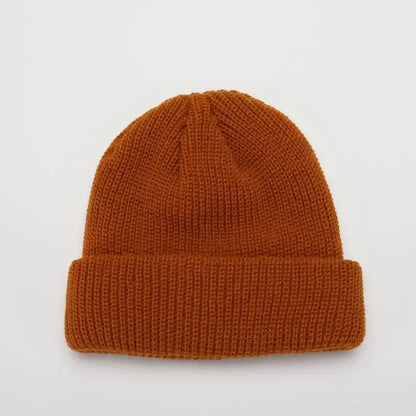 Winter Warm Beanies Casual Short Thread Hip Hop Hat Adult Men Female Knitted Skull Cap Elastic Unisex