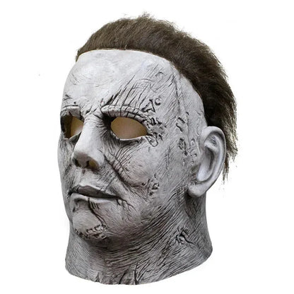 Michael Myers Mask 1978 Halloween Movie Latex Mask Realistic Horror Mask Scary Cosplay Mask Costume Party Mask