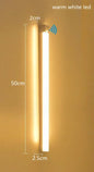 Motion Sensor led Light Wireless LED Night Light Type C Rechargeable Light Cabinet Wardrobe Lamp Staircase Backlight For Kitchen
