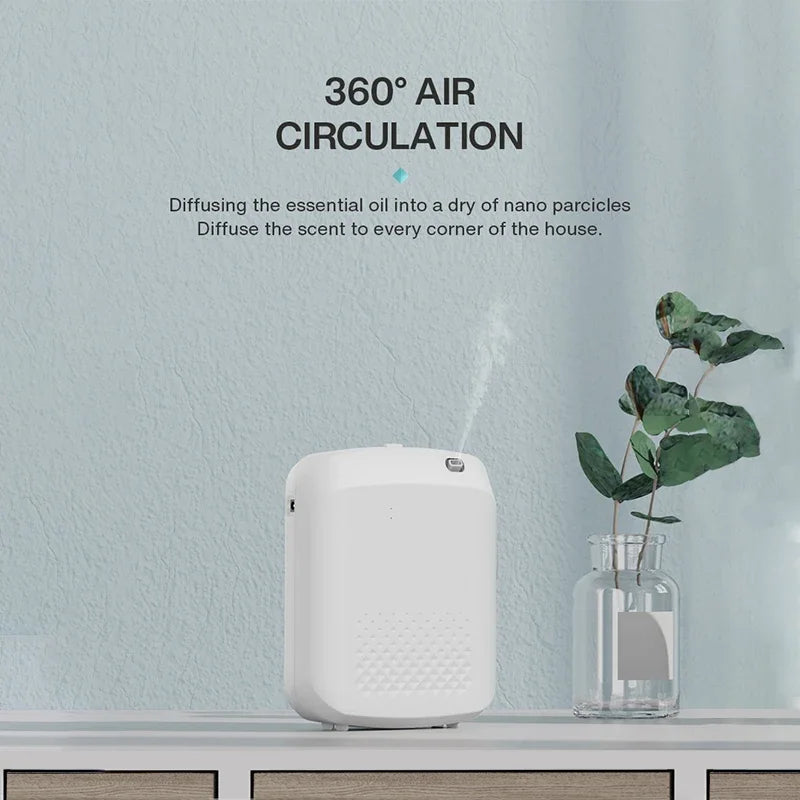 NAMSTE Smart Aroma Diffuser Hotels professional Fragrance Diffuser 1000m³ Large Room Aroma Machine With Fan Bluetooth ControlGoWisse.com