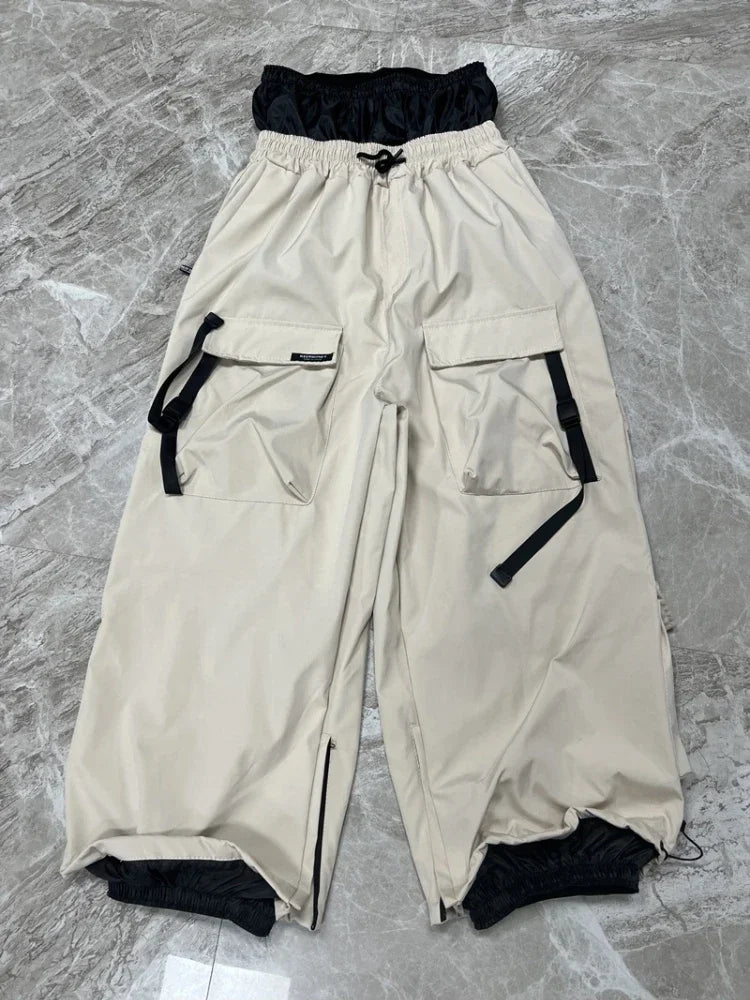 Men Women's Oversized Ski Snowboarding Pants Waterproof Breathable Thermal Snowboard Pants Warm Winter Pantalon De Nieve Mujer