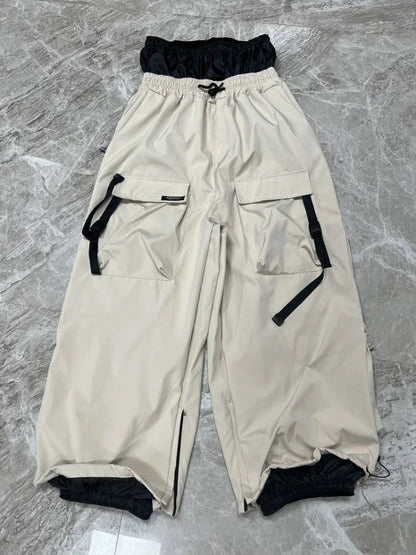 Men Women's Oversized Ski Snowboarding Pants Waterproof Breathable Thermal Snowboard Pants Warm Winter Pantalon De Nieve Mujer