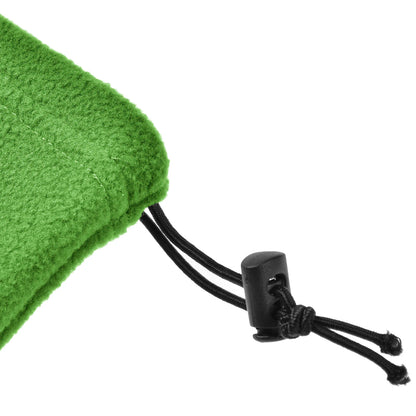Winter Fleece Neck Warmer Reflective Neck Gaiter with Adjustable Drawstring Skiing Windproof Ski Neck Gaiter for Skiing Hiking