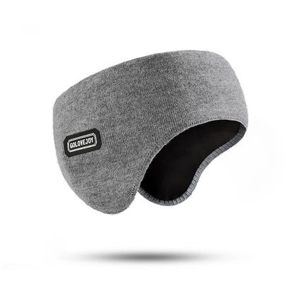 GTUBIKE Winter Unisex Thicken Warm Fur Earmuffs for Men Women Velvet Plush Ear Muffs Protector Outdoor Cycling Skiing, Black