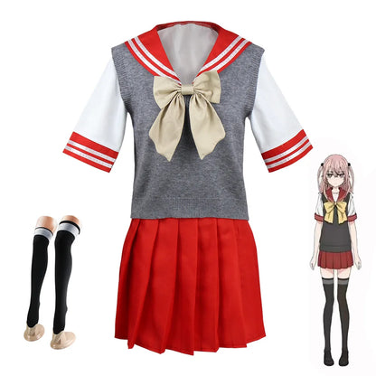 Anime My Dress-Up Darling Kitagawa Marin Inui Sajuna Gojo Wakana Cosplay Costume School Uniform Dress Wig Man Woman Sexy Suit