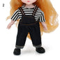 1 Set New Summer DIY Dolls Dress Toys Bikini Cloth Lace Skirt Toys Clothes Skirt Fabric Sewing for 16cm/31cm Doll Accessories