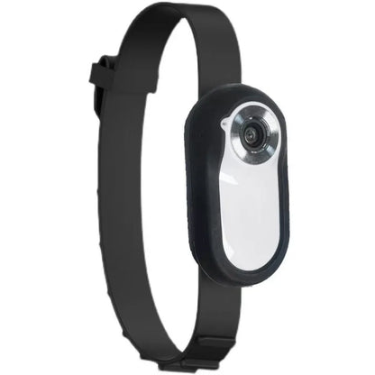 HD 1080P Wireless Collar Camera No WiFi Required Dog Cat Pet Collar Camera with Video Record Mini Body Camera for Indoor/Outdoor