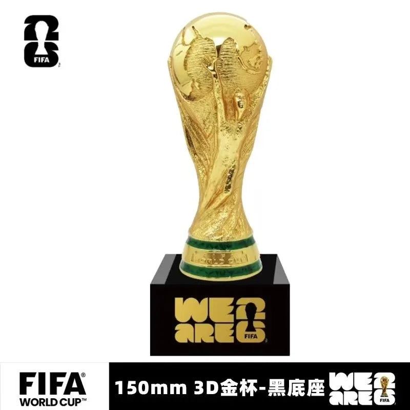 FIFA 2026 USA Canada Mexico World Cup 3D Trophy Model Ornament Collectible Souvenir Football Fan Gift Decor Figurine