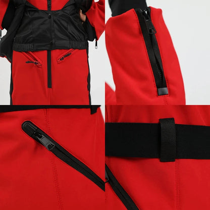 Skiing Jacket 2025 Mountain Snowboard Jackets Winter Hooded Woman Snow Jackets Outdoor Sports Outerwear Windproof Warm Tracksuit