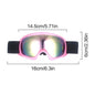 Snowboard Goggles For Youth Anti-Fog Ski Goggles Snowboard Goggles Soft Snow Goggles Skiing Goggles For Children Boys Girls
