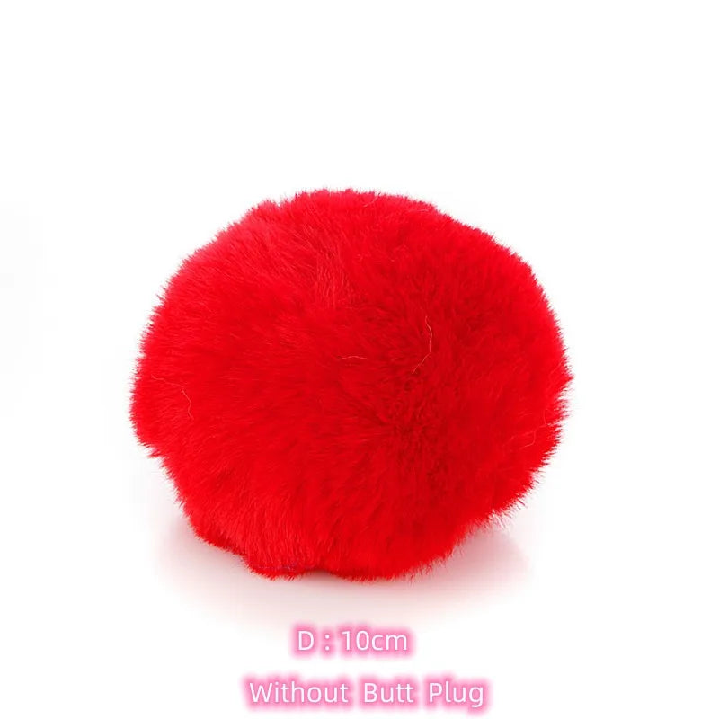 Exotic Anue Plug Toys with Separable Fox Tail Metal Butt Plug for Couple Women Anal Games Rabbit Cosplay Special Accessories
