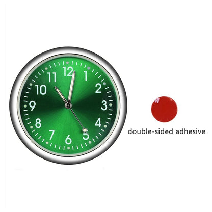 40Mm Luminous Car Clock Waterproof Mini Electronic Clock Quartz Watch Bicycle Motorcycle Watch Auto Dashboard Clock In Car