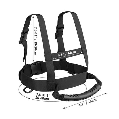 3-16Years Old Kids Ski Shoulder Harness Winter Children’s Safety Belt Teaching Safety Anti-Fall Rope Snowboarding Cycling Belt