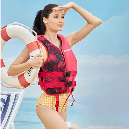 Life Jacket Water Sport Buoyancy Life Vest Swimming Boat Buoyancy Fishing Skating Vest Buoyancy Suit For Adult Children