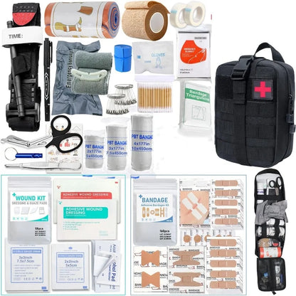 363 Piece First Aid Kit for Home, Travel, Camping, Hiking, Sports, Office & Outdoor Emergencies Survival Equipment Emergency kit