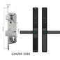 Waterproof Sliding Door Smart Lock Tuya WiFi Fingerprint Digital Code RFID Card Anti-Lock Aluminum Double-Side Electronic Lock