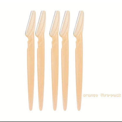 3/5/6/10/12 Piece Multi-Purpose Eyebrow Shaver Set - Gentle Facial Hair Trimmer Easy Grooming and Shaping Kit - Smooth Skin