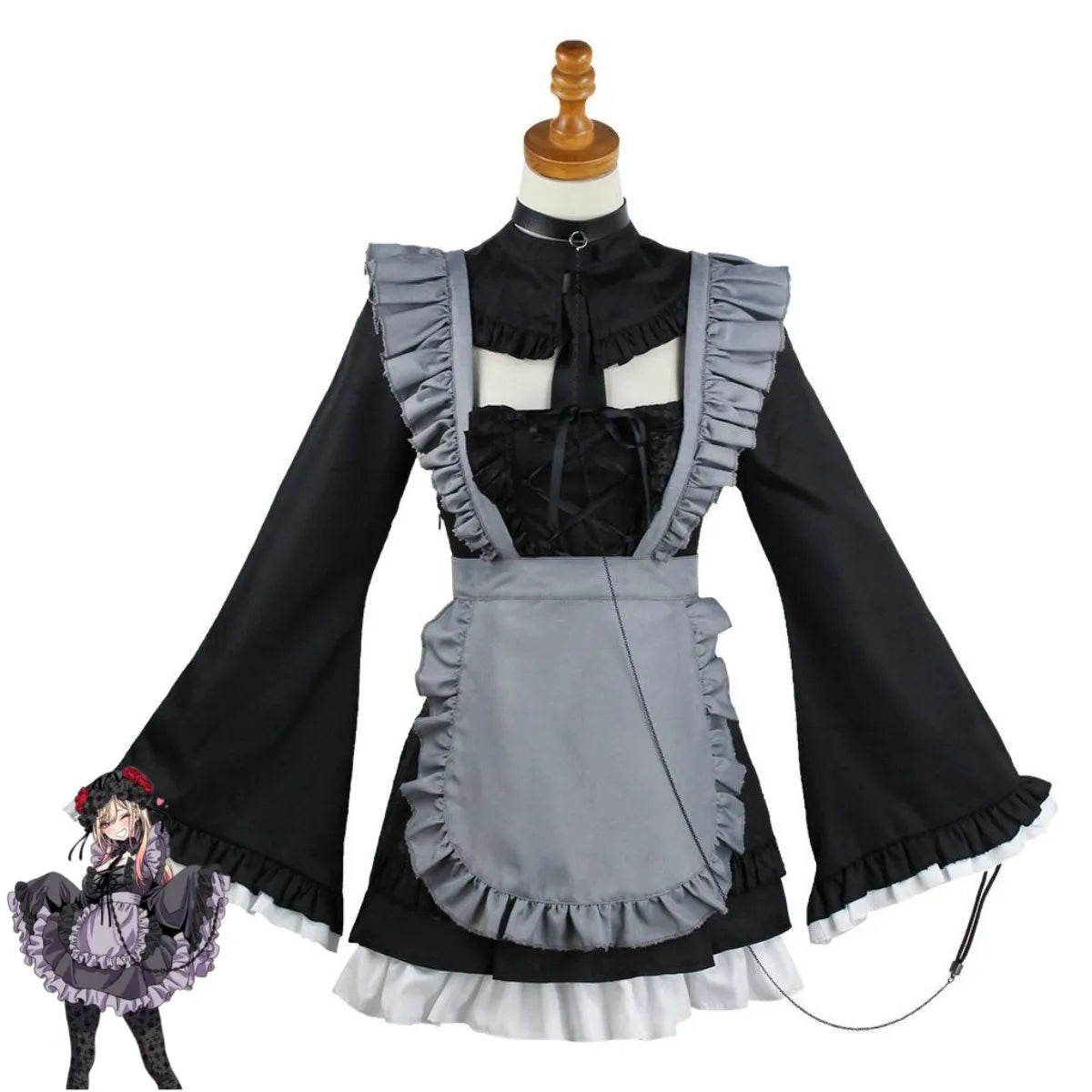 Anime My Dress-Up Darling Kitagawa Marin Inui Sajuna Gojo Wakana Cosplay Costume School Uniform Dress Wig Man Woman Sexy Suit
