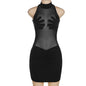 Europe and America Sexy zara traf Fashion See Through Bodycon Elastic ropa de mujer Club outfits for women 2025