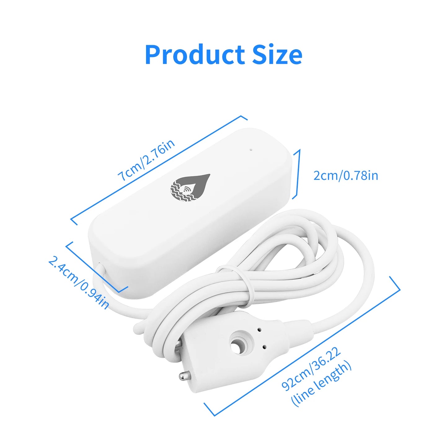 Tuya WiFi/Zigbee Water Leakage Alarm Sensor Smart Home Flood Leak Detector Smart Life Products App Remote Monitoring