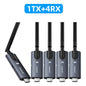 Lemorele 200m Wireless HDMI Transmitter and Receiver APP Monitor Video Transceiver Low Latency Plug and Play for PC TV Projector