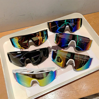 Sport Goggle Skiing Eyewear Cycling Sunglasses Outdoor Women For Men Brand Sun Glasses Popular Punk Skiing Windproof Shades