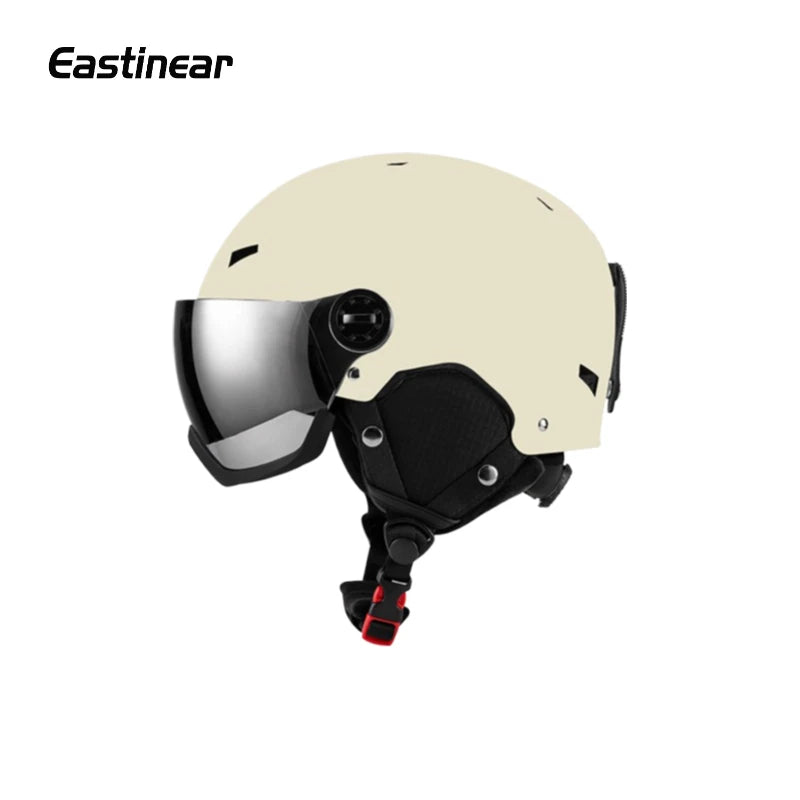 Eastinear Snowboard helmet Ski Helmet Men Snow Goggles In One Anti-Impact For Adult Women Ski Skateboard Snowboard Safety Helmet
