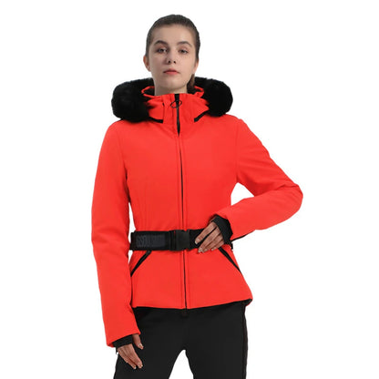 Skiing Jacket 2025 Mountain Snowboard Jackets Winter Hooded Woman Snow Jackets Outdoor Sports Outerwear Windproof Warm Tracksuit