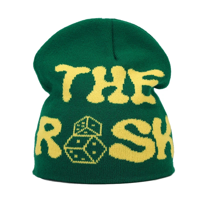 Bocca Beanie Y2K Knitting Hat For Men Women Warm Winter Autumn Letter Cartoon Streetwear Knitting Cap Hip Hop Gorras New Fashion