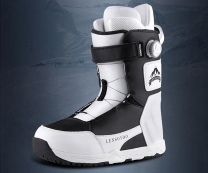 Adult Winter Ski Shoe 2025 New Women Outdoor Sports Snowboarding Boots Men Warm Breathable Waterproof Cold Resistant Snow Shoes