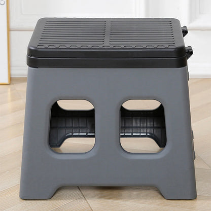 Portable Camping Toilet with Lid Foldable Outdoor Camp Toilet Multifunctional Folding Truck Toilet for Emergencies Car Outdoor