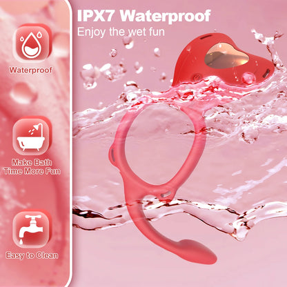 App Control Wearable Panty Vibrator Female 9 Vibration with Wireless Control Penis Ring Clitoral Stimulator Adult Sexy Toys 18+