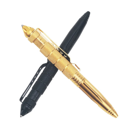 Tactical Pen Multifunction Aluminum Alloy Emergency Glass Breaker Pen Outdoor Camping Security Survival Tools