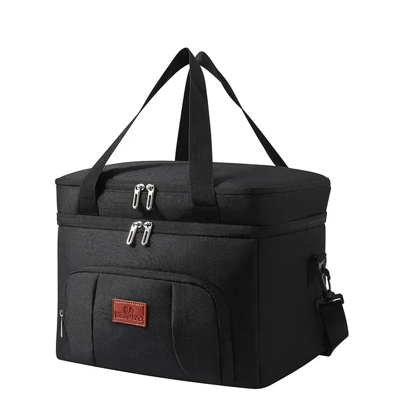Thickened Freezer Bag High-Quality Insulated Lunch Bag Tactical Ice Bag Portable For Traveling Hiking Beach Trips