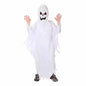 Child Boy Girl Scary White Ghost Halloween Cloak Kids Party Fancy Dress Horror Cape Cosplay Costume Masquerade Carnival Cloak