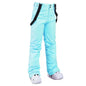 Cheap Women's and Men's Ice Snow Pants Outdoor Snowboarding Clothing Strap Trousers Skiing Suit Wear 10K Waterproof