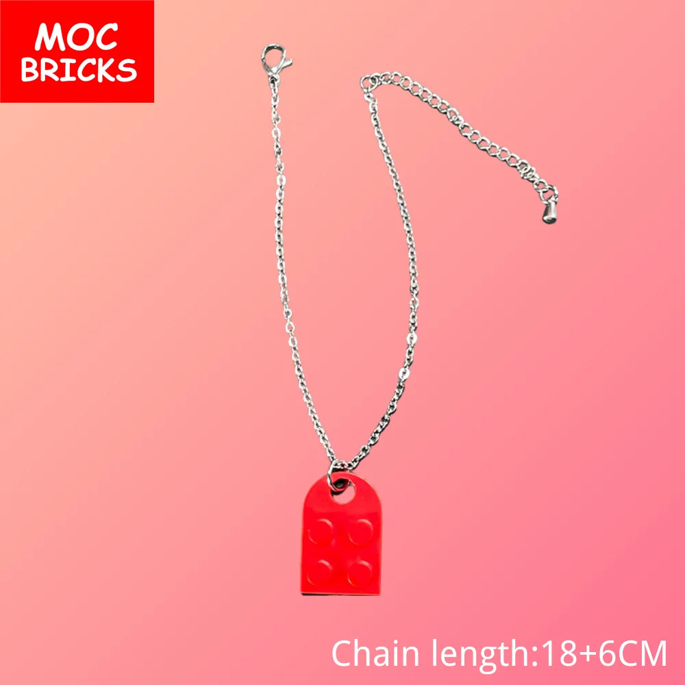 MOC Bricks Figure bracelet diamon bride groom Marriage Marry wedding Chain Building Blocks Assembled Kids Friends Toys Gift