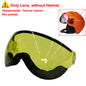 MOON Skiing Helmet With Goggles PC+EPS High-Quality Ski Helmet For Adult Outdoor Snowboard Skateboard Helmet Protective Ski Gear