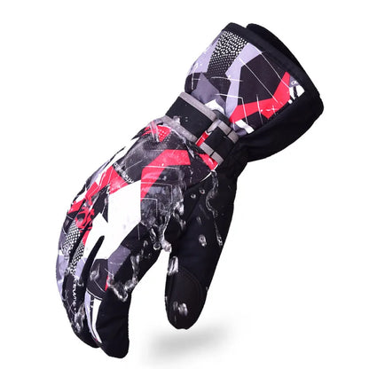 Outdoor Sport  Skiing Gloves Windproof Men Women Kids Winter Warm Ski Gloves Mittens Waterproof Skiing Breathable Air S/M/L/XL