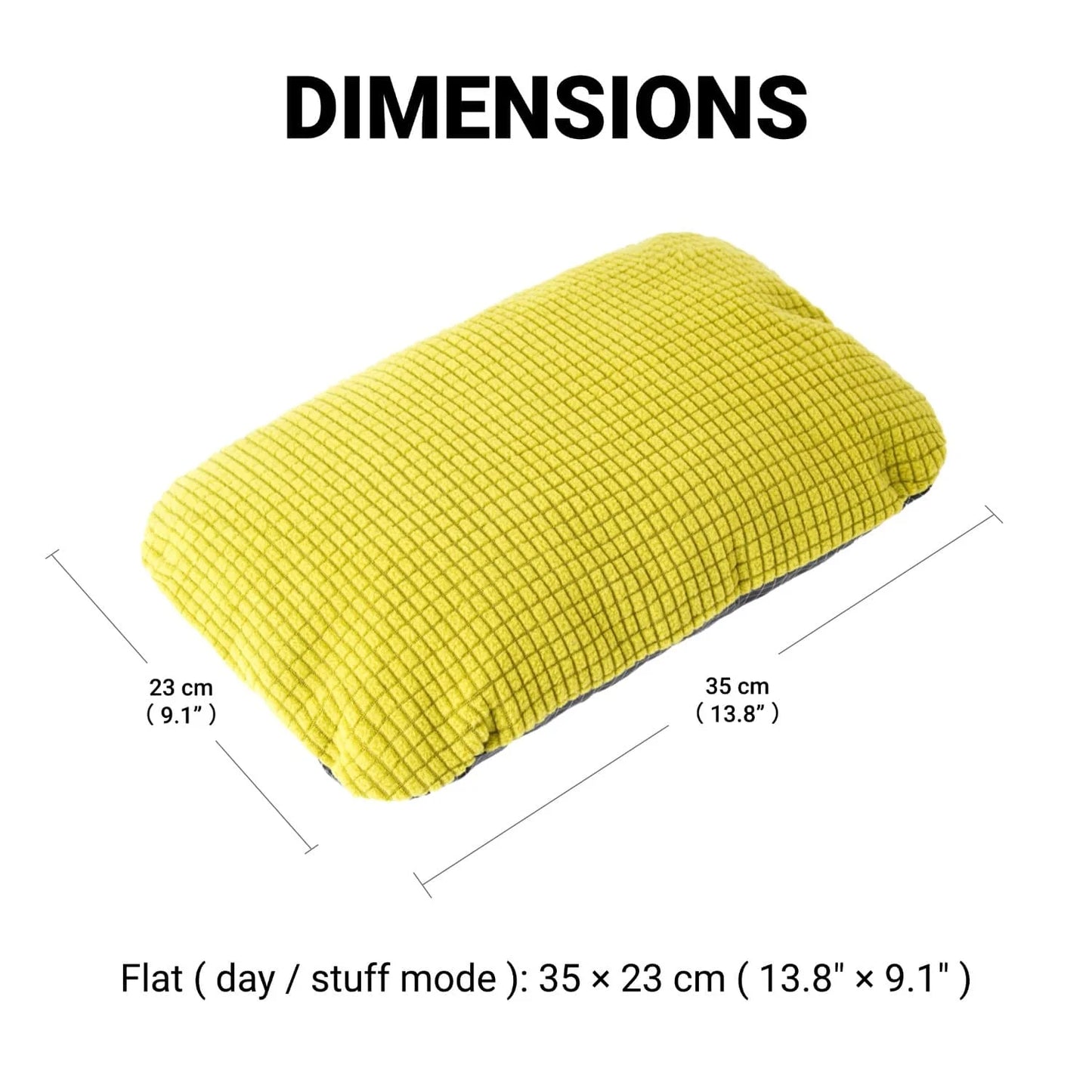 [HODRGEAR] Stuff Sack & Pillow UHMWPE Multifunctional Storage bag Outdoor Camping Headrest 53g Ultralight Hikers