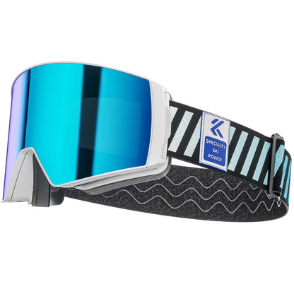 Kapvoe Snow Ski Goggles Snowboarding  Skiing Mask for Men Women Anti-Fog Lens Kit UV400 Protection Snowmobile Glasses Motorcycle