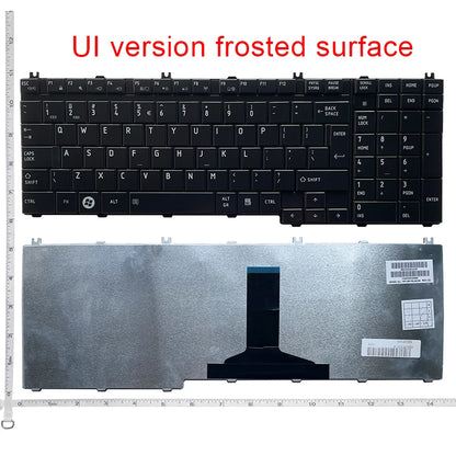 US/UK/UI/RU/SP/FR/AR/GR Laptop Keyboard For Toshiba A500 A505 AX53 AX55 B450 B451 B551 B552 B651 B650 F42 F60 F501 F750 L500