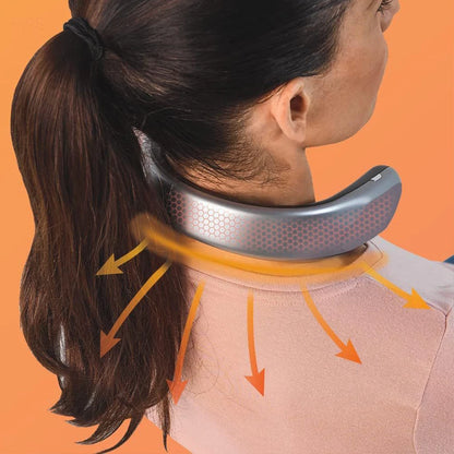 Neck Warmer Rechargeable Heat Therapy 4 Heat Settings Portable Neck Heater Heated Scarf for Outdoor Indoor Adults Childs Elders
