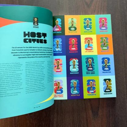 2026 Fifa World Cup The Official Guide (English Original) 128-Page Paperback Officially Licensed World Cup Merchandise Book